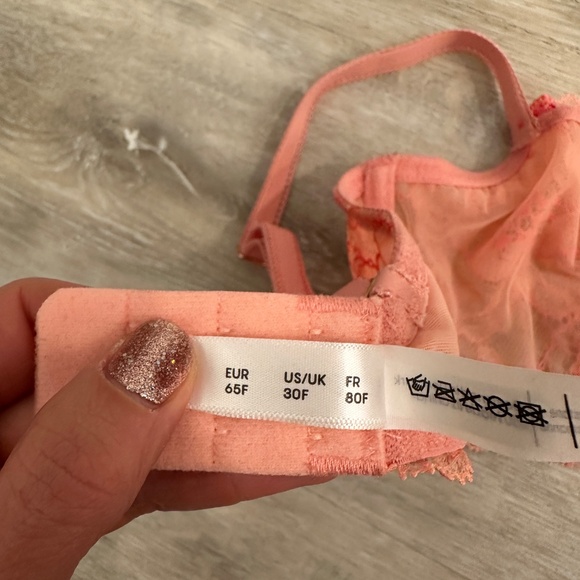 NWOT Change Lingerie Lissi Balconette Bra, 30DDD/30F - Picture 5 of 5